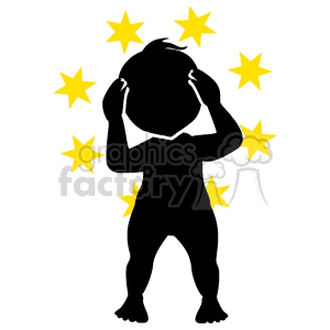 shadow people silhouette headache dizzyClip Art People Shadow People migraine migraines headaches hurt ouch head stars seeing accident