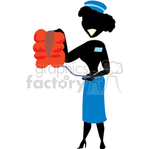  shadow people silhouette working work humans safty airline stewardess instructions   people-349 Clip Art People Shadow People 