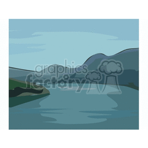 mountainriver clipart. Royalty-free image # 163648