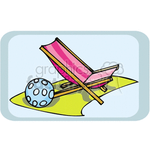daybedball clipart. Commercial use image # 163858