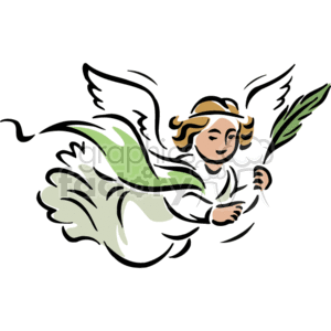 cartoon angel clipart. Commercial use image # 164983