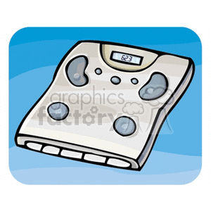electronicweight2 clipart. Commercial use image # 165785