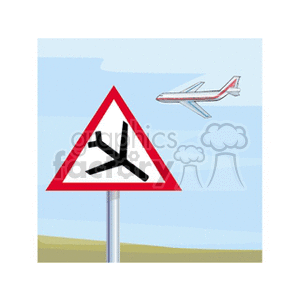 airport sign clipart. Royalty-free image # 166853
