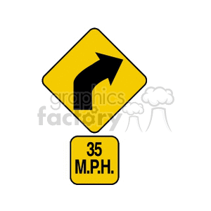 EXIT35MPH01 clipart. Commercial use image # 167253