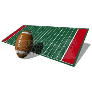   football footballs field fields  football00002 Clip Art Sports 