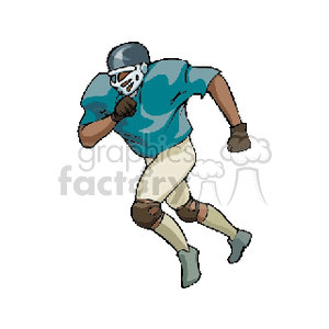   football footballs sports player players  boomer3.gif Clip Art Sports Football 