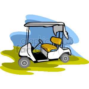 2_car_golf clipart. Commercial use image # 169108