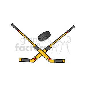 hockey goalie sticks clipart. Commercial use image # 169260