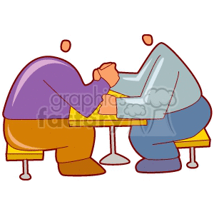 armwrestle401 clipart. Royalty-free image # 170224