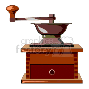 old fashioned grinder clipart. Commercial use image # 170555