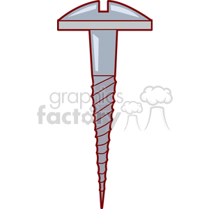 screw202 clipart. Commercial use image # 170722