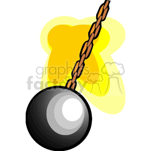 wrecking-ball clipart. Royalty-free image # 170781