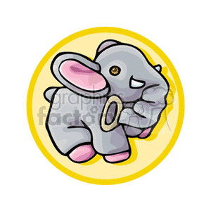   toy toys animals elephant elephants baby  toyelephant2.gif Clip Art Toys-Games 
