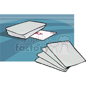   playing card cards deck  cards171.gif Clip Art Toys-Games Games 