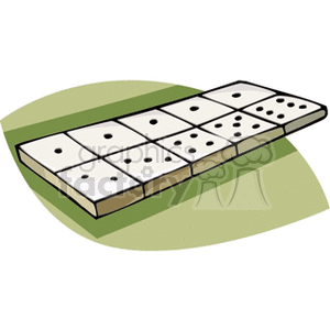   domino dominoes game games  domino121.gif Clip Art Toys-Games Games 