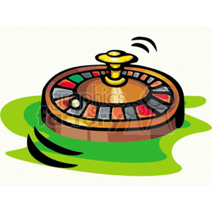   gamble gambling casino casinos roulette  roulette5.gif Clip Art Toys-Games Games 