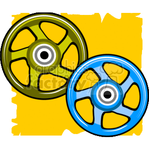 10_wheels clipart. Commercial use image # 172146