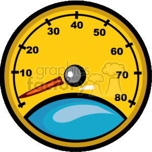 5_speedometer clipart. Royalty-free image # 172221