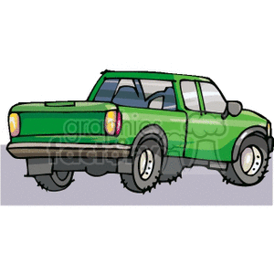   truck trucks pickup pickups autos automobile automobiles  jeep3.gif Clip Art Transportation Land 