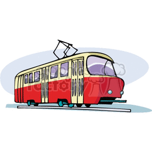 tram clipart. Commercial use image # 172714