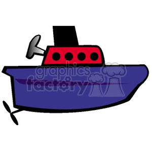   boat boats  0704WINDUPSHIP.gif Clip Art Transportation Water 