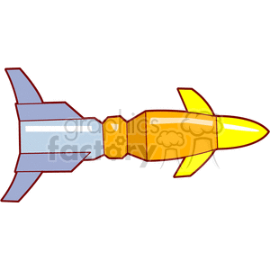   bomb bombs weapon weapons rocket rockets missle missles  rocket303.gif Clip Art Weapons 