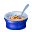   cereal breakfast bowl bowls  cereal_410.gif Icons 32x32icons Food 