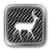 deer-w clipart. Commercial use icon # 176712