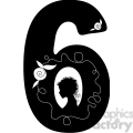 Royalty-Free Number 8 Girly 388593 vector clip art image ...