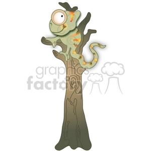 Chameleon in Tree 02