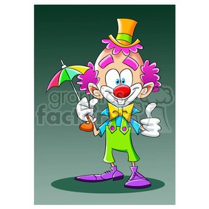 image of clown nino con difraz de payaso