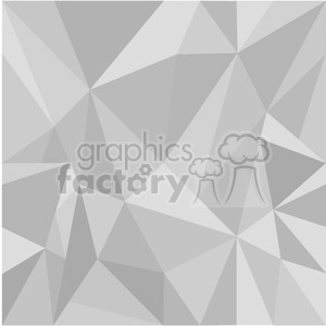 This image is an abstract geometric background consisting of various shades of gray triangles in a polygonal pattern.