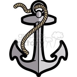 anchor design tattoo illustration