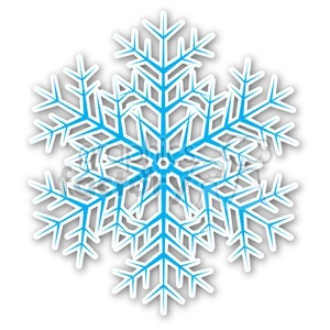 christmas snowflake v3 sticker