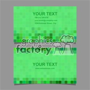 vector business card template set 055