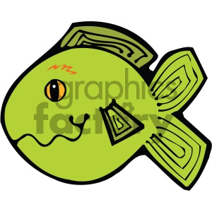 cartoon vector fish 008 c