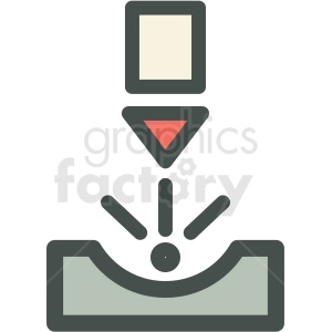 laser beam manufacturing icon