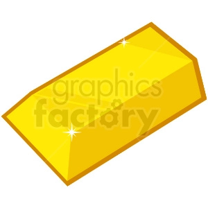 gold bar vector icon game art