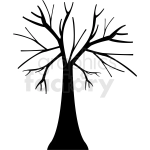 vector tree outline
