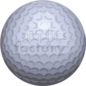golf ball vector clipart no background