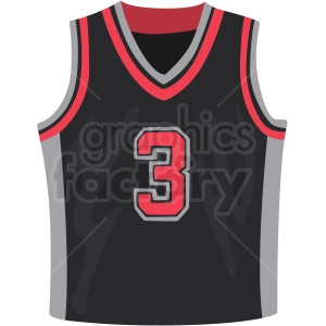 basketball jersey vector clipart no background