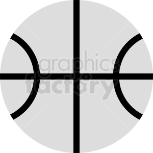vector basketball icon