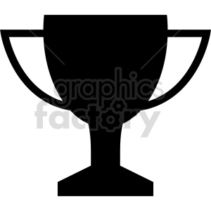 trophy vector icon graphic clipart 4