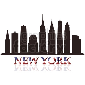 New York skyline design