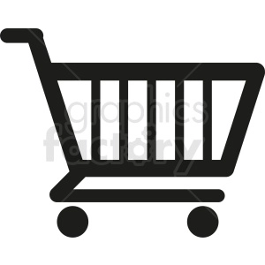 shopping cart vector clipart