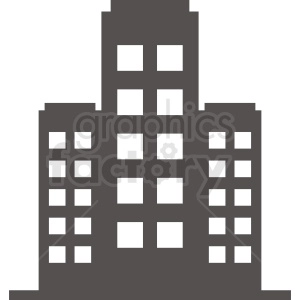 office building vector clipart
