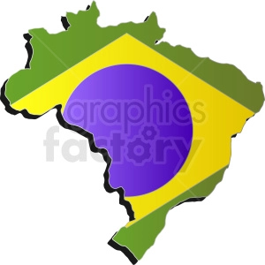 Brazil country vector design