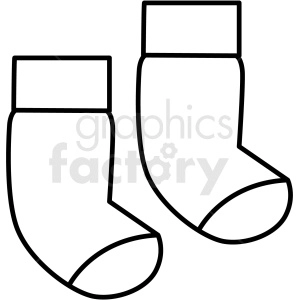 29 Socks clipart - Graphics Factory
