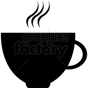 black coffee cup design