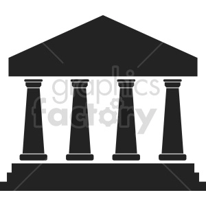greek pillar clipart